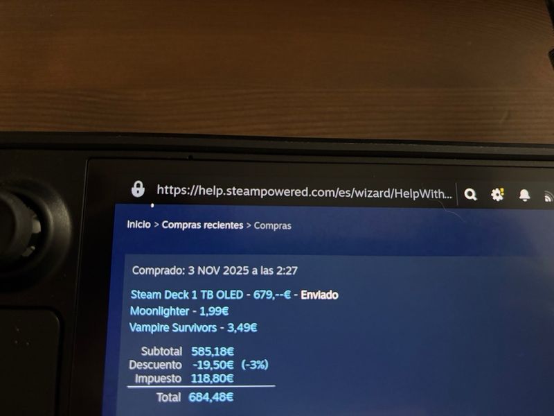 Steam Deck OLED 1TB afbeelding 5