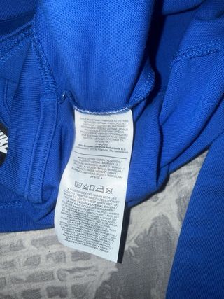 Felpa corta Nike blu