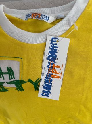 Camiseta amarilla niño T-16