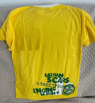 Camiseta amarilla niño T-16