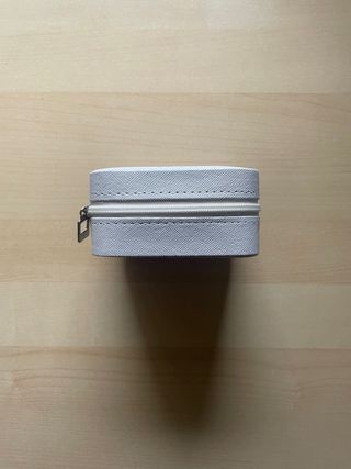 Joyero de viaje blanco