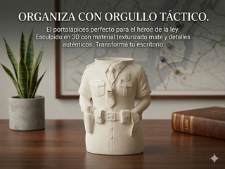 Lapicero 3D Policía Táctico