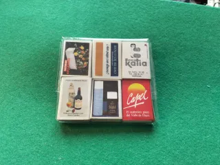 6 Cajas de Cerillas Publicidad Varias