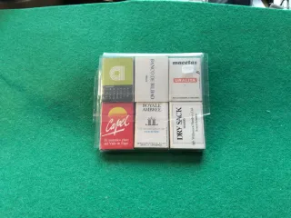 6 Cajas de Cerillas Publicidad Varias
