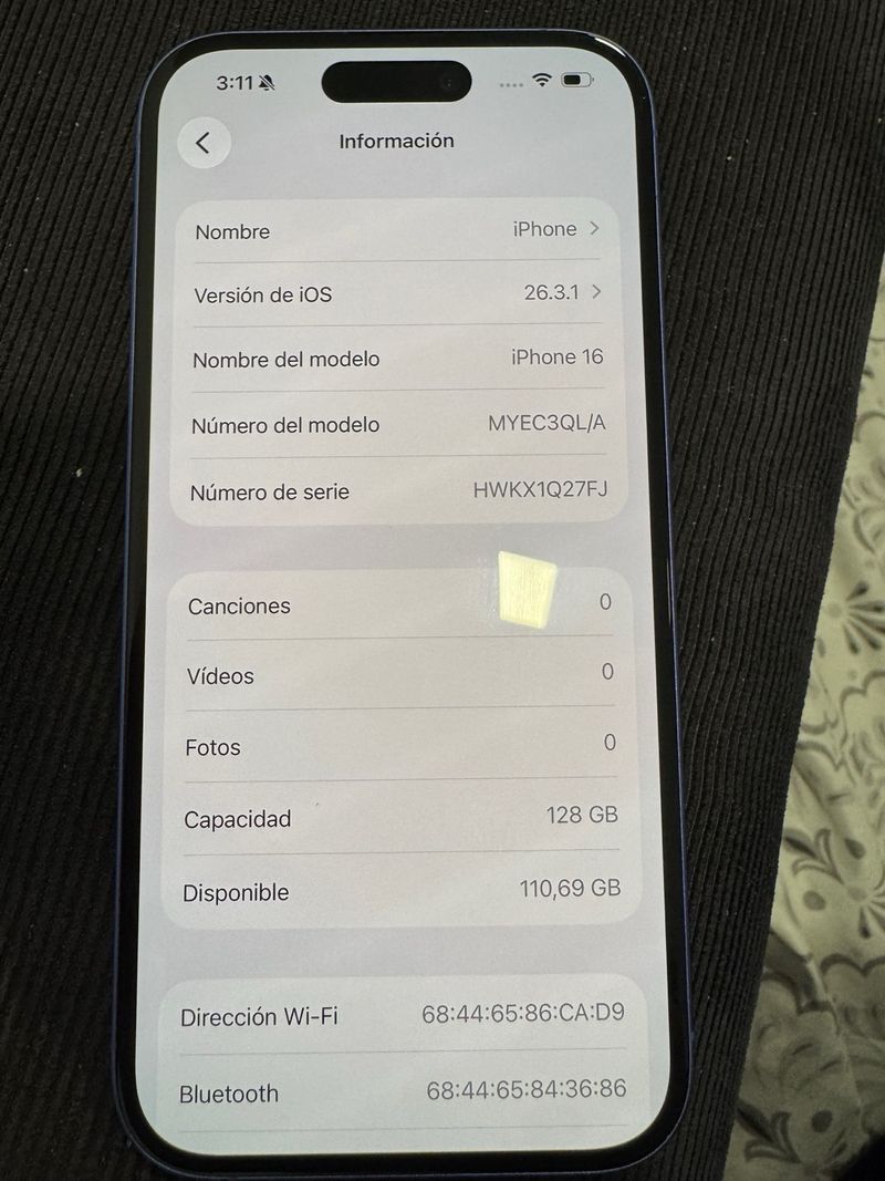 iPhone 16 128GB Azul - Batería 97% afbeelding 6