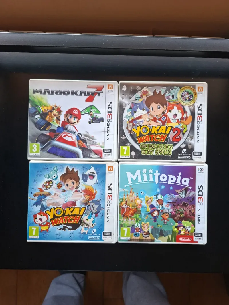 Lote 4 Juegos Nintendo 3DS
