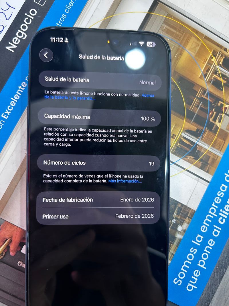iPhone 17 Pro Max Azul - 1 Semana Uso afbeelding 7