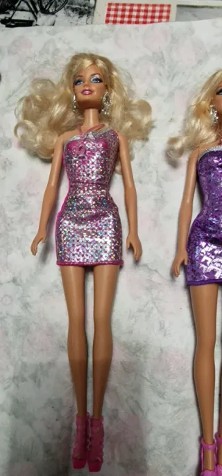 Barbie Glitter Bionda con Accessori