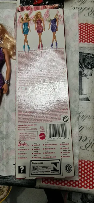 Barbie Glitter Bionda con Accessori