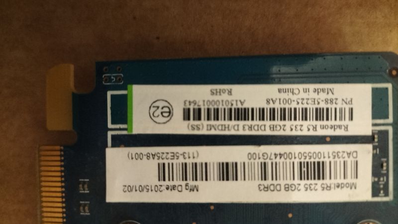 Radeon R5 235 2Gb. Ddr3 afbeelding 2