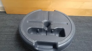 Base sombrilla o parasol de plástico duro nuevo