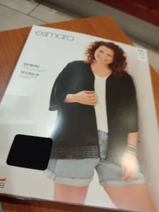 Quimono Esmara Talla 54-56 Negro