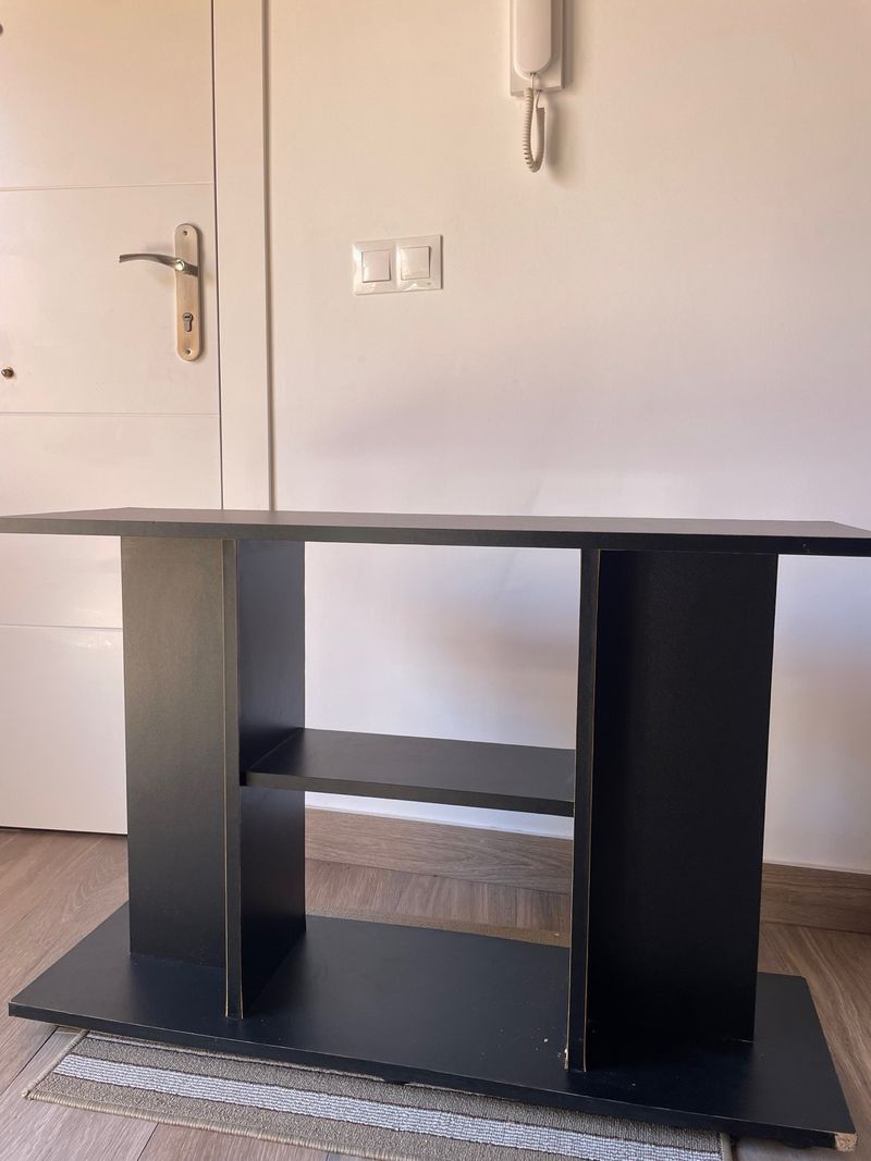 Mesa TV Negro Mate