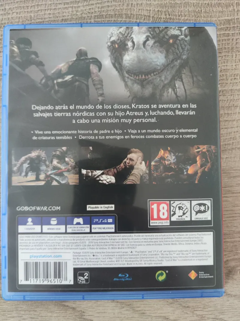 God of War PS4 - PlayStation Hits afbeelding 3