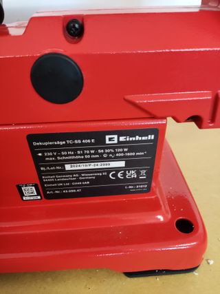 Einhell Sierra de marquetería TC-SS 406 E