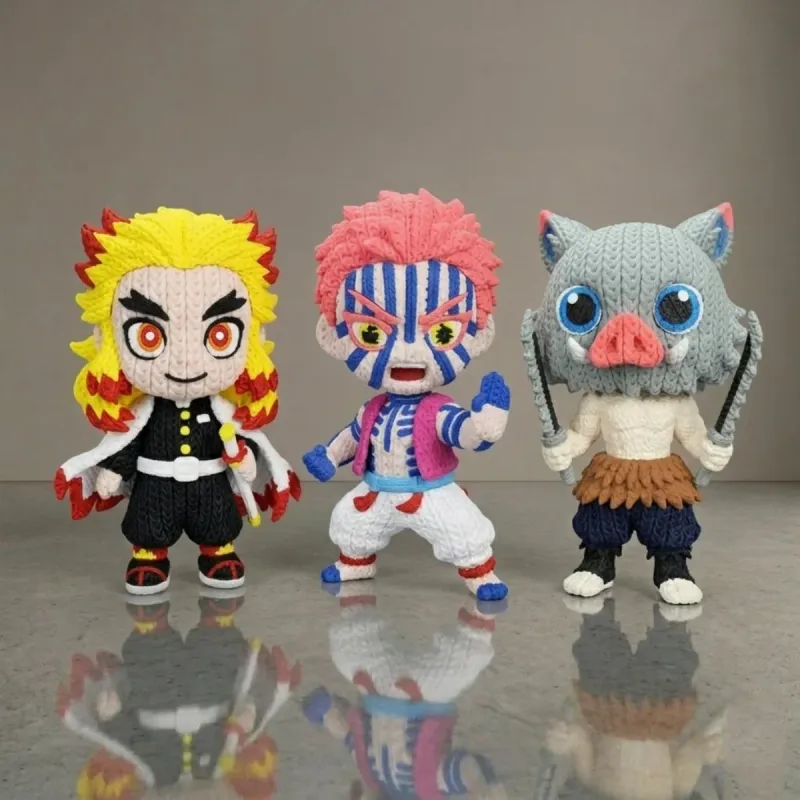 Colección Demon Slayer estilo crochet afbeelding 2