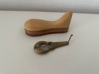 Arpa de boca de (creo) bronce o latón