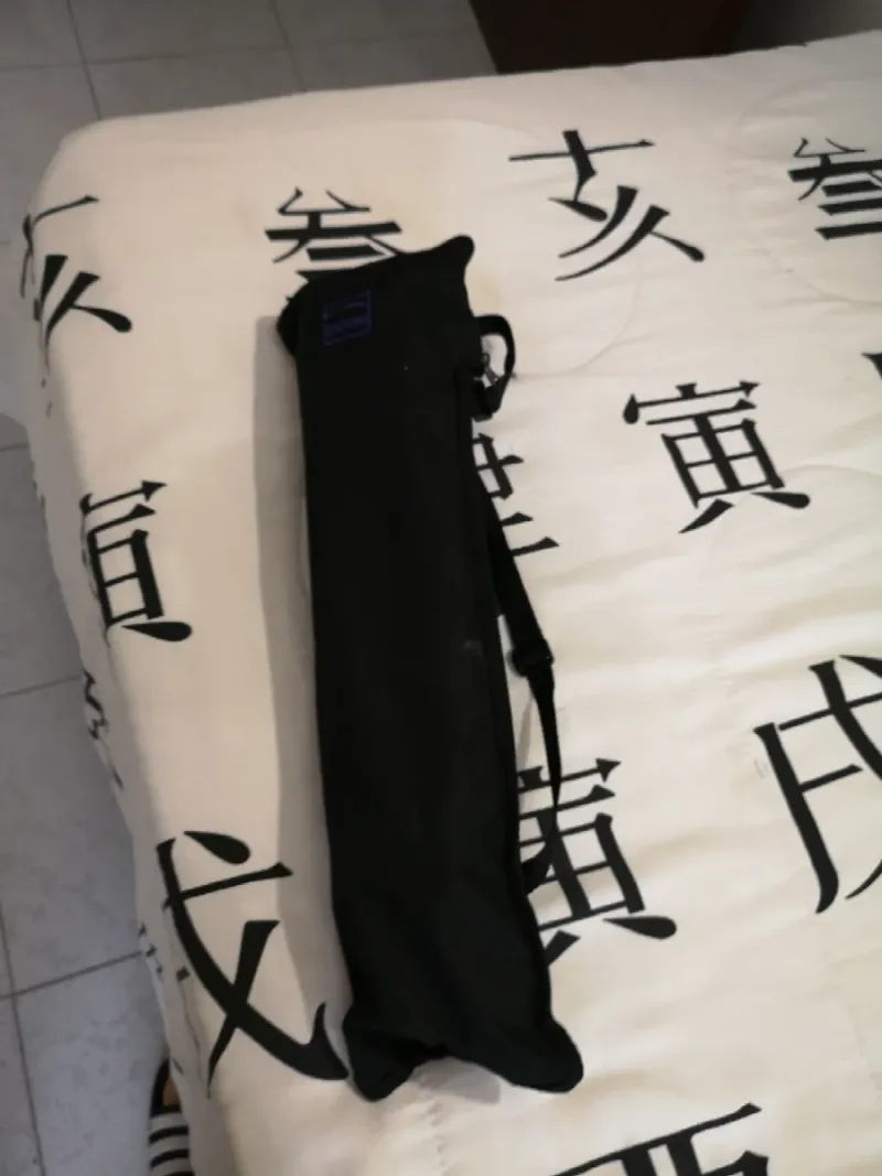 Funda negra para trípode/soporte