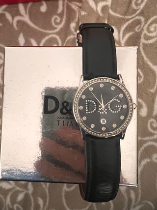 Reloj Dolce & Gabbana Negro y Plateado