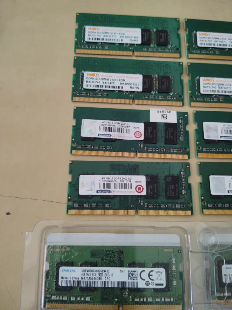 LOTE 10 MEMORIAS RAM 4GB DDR4 afbeelding 2