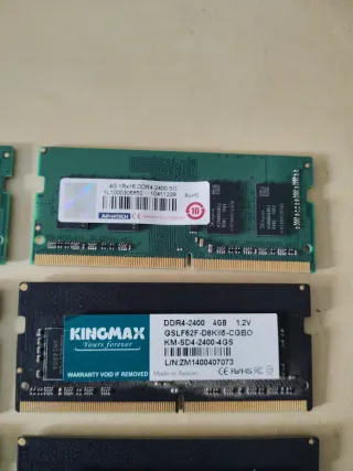 LOTE 10 MEMORIE RAM 4GB DDR4
