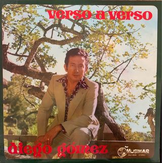 Vinilo Diego Gómez - Verso a Verso