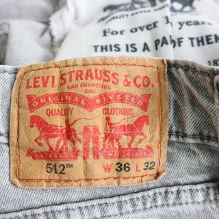 JEANS PANTALONI LEVIS LEVI'S 512 W36 L32 USATI