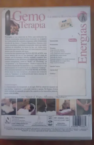 DVD Gemoterapia Energías La Nueva Revelación