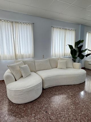 SOFA CHAISSELONGUE EN CURVA NUEVO *685*038*326*