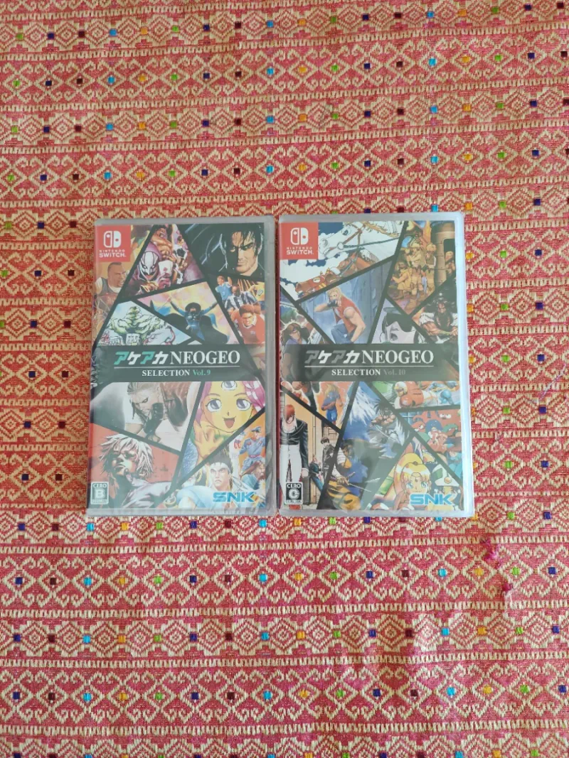 Pack ACA NEOGEO SELECTION Vol.9 y Vol.10
