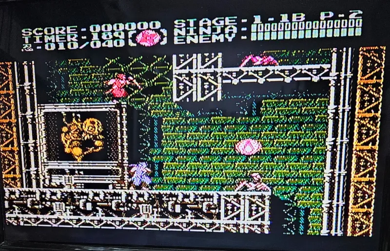 Juego NES Ninja Ryukenden III Clon afbeelding 10