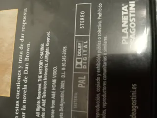 DVD Grandes Enigmas de la Historia: Código Da Vinc