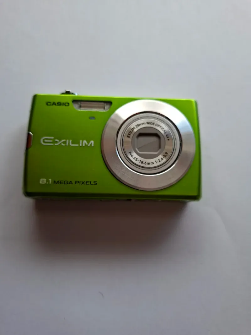 Cámara Casio EXILIM 8.1 MP Verde afbeelding 2