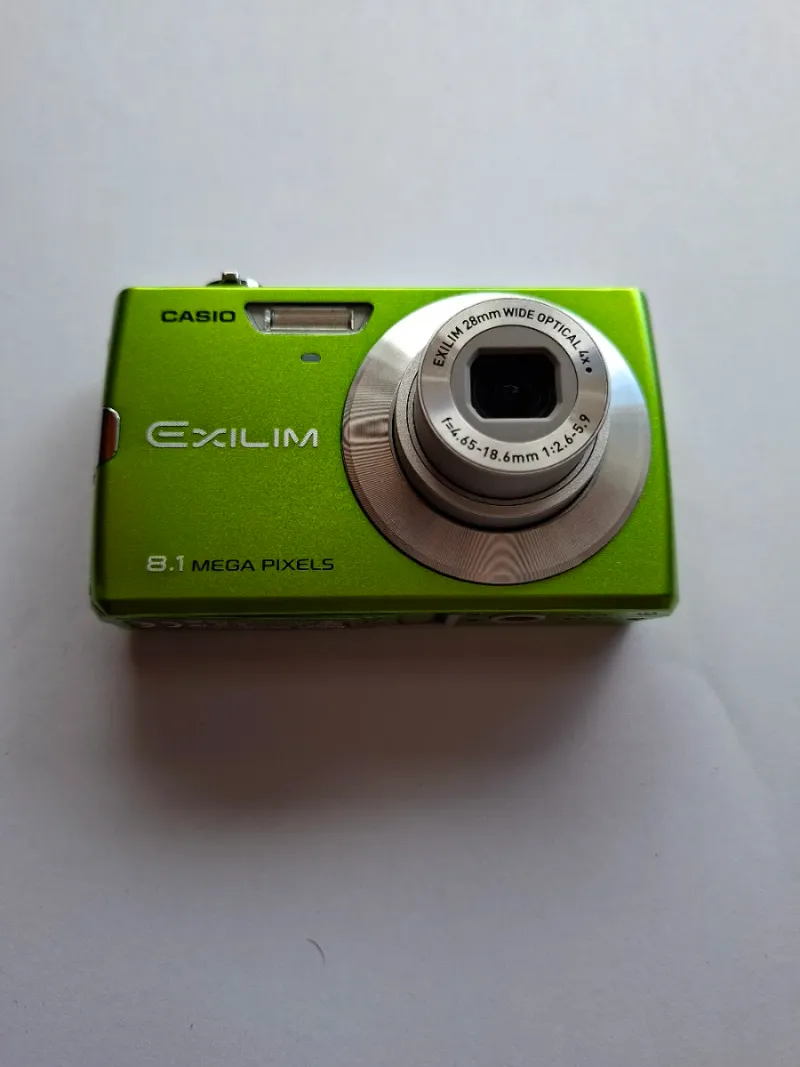 Cámara Casio EXILIM 8.1 MP Verde afbeelding 3