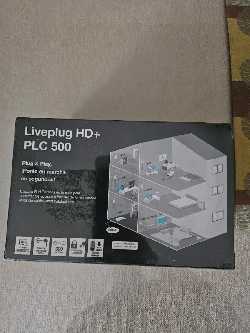 Adaptadores Orange Liveplug HD+ PLC 500 afbeelding 2