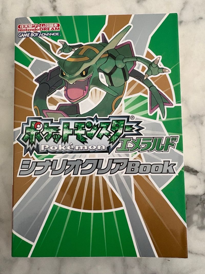 Guía del juego Pokémon Esmeralda para Gameboy JP
