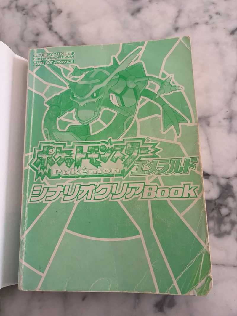 Guía del juego Pokémon Esmeralda para Gameboy JP afbeelding 4