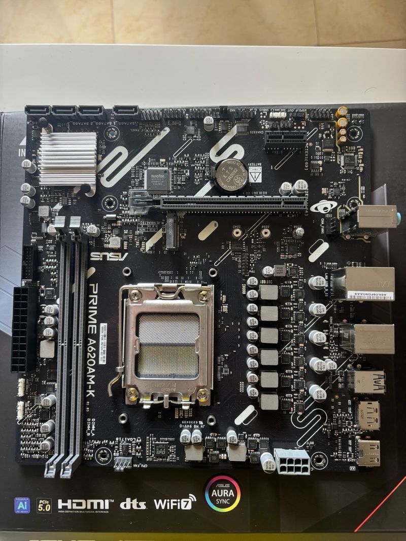 Placa Base ASUS A620AM-K AM5 afbeelding 2