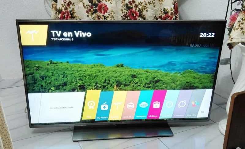 LG TV Smart TV Negro/Plateado 48 pulgadas