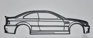 Silueta BMW E46 M3