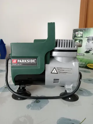 Compresor Aerógrafo Parkside PABK 60 A1 ESTRENAR