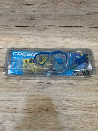 Máscara Gafas Tubo Snorkel Cressi Perla