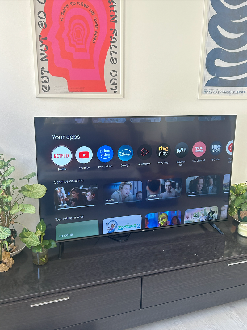 Smart TV 55 Pulgadas TCL Negra Nueva afbeelding 2