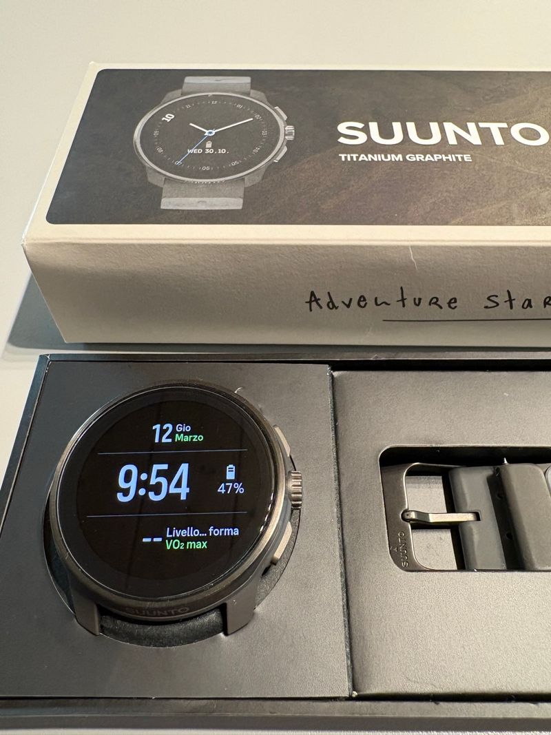 Suunto Race S Titanium Graphite