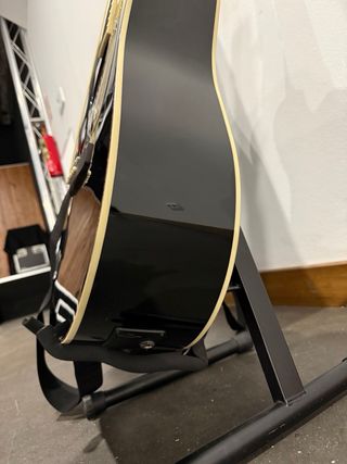 Guitarra Cort Acústica Negra (NUEVA) + Funda Nueva