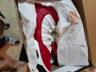 Zapatillas Jordan Hombre Rojas y Blancas