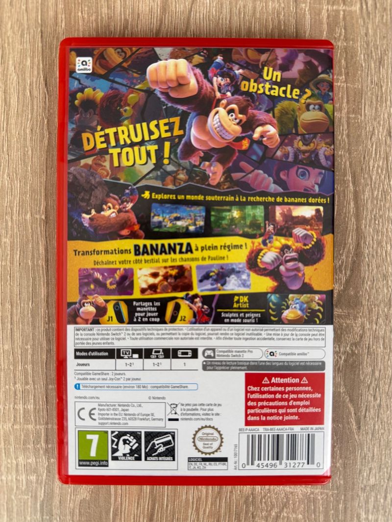 Donkey Kong Bananza SWITCH 2 afbeelding 2