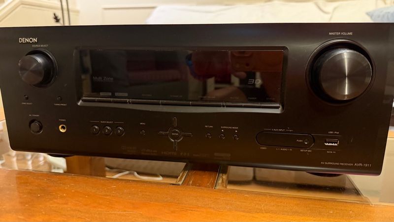 Amplificador Denon AVR-1911 Negro