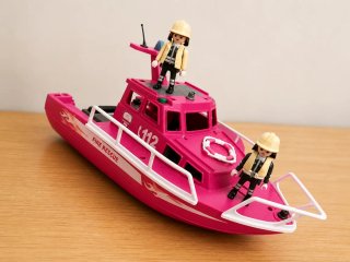 Barco Bomberos Playmobil