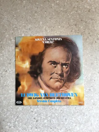 Vinilo Beethoven Novena Sinfonía Coral